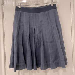 Margaret O’Leary skirt in gray blue size small